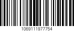 Código de barras (EAN, GTIN, SKU, ISBN): '1069111977754'