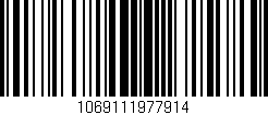 Código de barras (EAN, GTIN, SKU, ISBN): '1069111977914'
