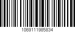 Código de barras (EAN, GTIN, SKU, ISBN): '1069111985834'
