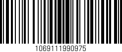Código de barras (EAN, GTIN, SKU, ISBN): '1069111990975'