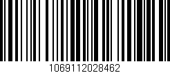 Código de barras (EAN, GTIN, SKU, ISBN): '1069112028462'