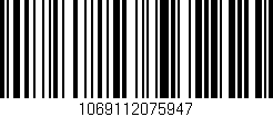 Código de barras (EAN, GTIN, SKU, ISBN): '1069112075947'