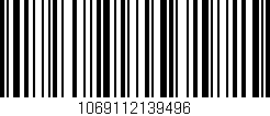 Código de barras (EAN, GTIN, SKU, ISBN): '1069112139496'