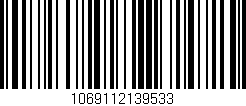 Código de barras (EAN, GTIN, SKU, ISBN): '1069112139533'