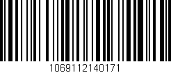 Código de barras (EAN, GTIN, SKU, ISBN): '1069112140171'
