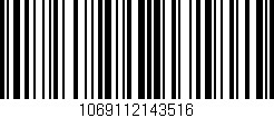 Código de barras (EAN, GTIN, SKU, ISBN): '1069112143516'