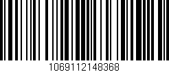Código de barras (EAN, GTIN, SKU, ISBN): '1069112148368'