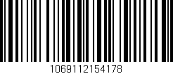Código de barras (EAN, GTIN, SKU, ISBN): '1069112154178'