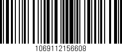 Código de barras (EAN, GTIN, SKU, ISBN): '1069112156608'