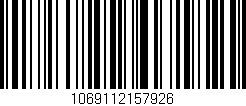 Código de barras (EAN, GTIN, SKU, ISBN): '1069112157926'