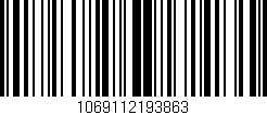 Código de barras (EAN, GTIN, SKU, ISBN): '1069112193863'