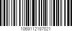 Código de barras (EAN, GTIN, SKU, ISBN): '1069112197021'