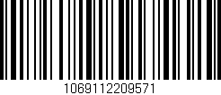 Código de barras (EAN, GTIN, SKU, ISBN): '1069112209571'