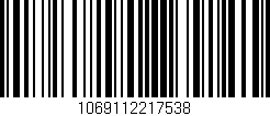 Código de barras (EAN, GTIN, SKU, ISBN): '1069112217538'