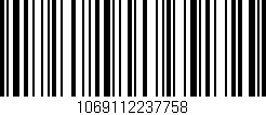 Código de barras (EAN, GTIN, SKU, ISBN): '1069112237758'