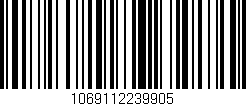 Código de barras (EAN, GTIN, SKU, ISBN): '1069112239905'