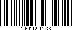 Código de barras (EAN, GTIN, SKU, ISBN): '1069112311946'