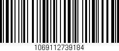 Código de barras (EAN, GTIN, SKU, ISBN): '1069112739184'
