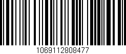 Código de barras (EAN, GTIN, SKU, ISBN): '1069112808477'