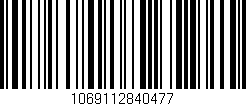 Código de barras (EAN, GTIN, SKU, ISBN): '1069112840477'