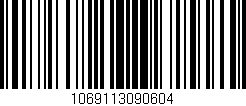 Código de barras (EAN, GTIN, SKU, ISBN): '1069113090604'