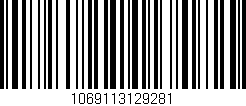 Código de barras (EAN, GTIN, SKU, ISBN): '1069113129281'