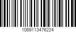 Código de barras (EAN, GTIN, SKU, ISBN): '1069113476224'