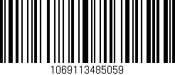 Código de barras (EAN, GTIN, SKU, ISBN): '1069113485059'