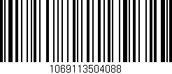 Código de barras (EAN, GTIN, SKU, ISBN): '1069113504088'