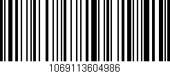 Código de barras (EAN, GTIN, SKU, ISBN): '1069113604986'