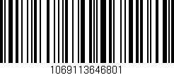 Código de barras (EAN, GTIN, SKU, ISBN): '1069113646801'