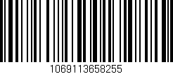 Código de barras (EAN, GTIN, SKU, ISBN): '1069113658255'