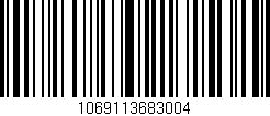 Código de barras (EAN, GTIN, SKU, ISBN): '1069113683004'