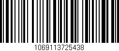 Código de barras (EAN, GTIN, SKU, ISBN): '1069113725438'