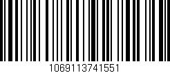 Código de barras (EAN, GTIN, SKU, ISBN): '1069113741551'