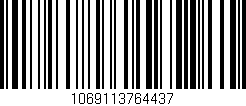Código de barras (EAN, GTIN, SKU, ISBN): '1069113764437'