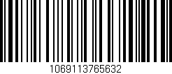 Código de barras (EAN, GTIN, SKU, ISBN): '1069113765632'