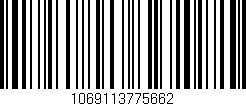 Código de barras (EAN, GTIN, SKU, ISBN): '1069113775662'