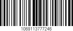 Código de barras (EAN, GTIN, SKU, ISBN): '1069113777246'
