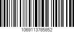 Código de barras (EAN, GTIN, SKU, ISBN): '1069113785852'