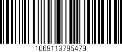 Código de barras (EAN, GTIN, SKU, ISBN): '1069113795479'