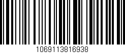 Código de barras (EAN, GTIN, SKU, ISBN): '1069113816938'