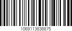 Código de barras (EAN, GTIN, SKU, ISBN): '1069113836875'
