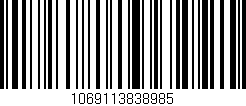 Código de barras (EAN, GTIN, SKU, ISBN): '1069113838985'