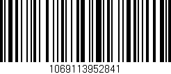 Código de barras (EAN, GTIN, SKU, ISBN): '1069113952841'