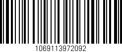 Código de barras (EAN, GTIN, SKU, ISBN): '1069113972092'