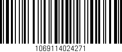 Código de barras (EAN, GTIN, SKU, ISBN): '1069114024271'