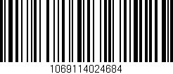 Código de barras (EAN, GTIN, SKU, ISBN): '1069114024684'