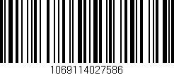 Código de barras (EAN, GTIN, SKU, ISBN): '1069114027586'