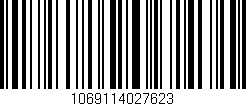 Código de barras (EAN, GTIN, SKU, ISBN): '1069114027623'